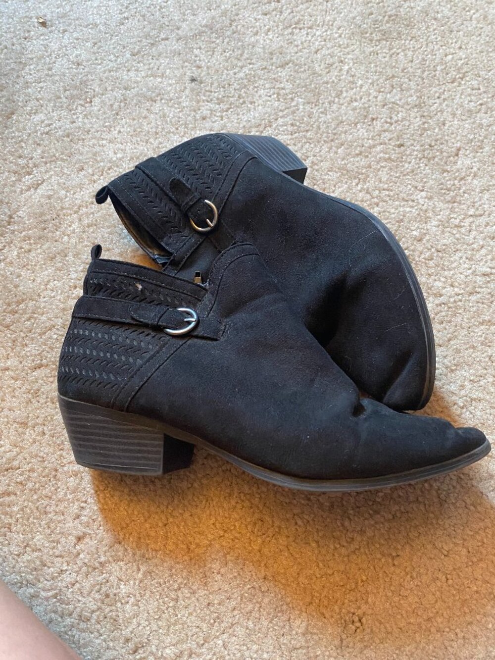Women's No brand black ankle boots size 9